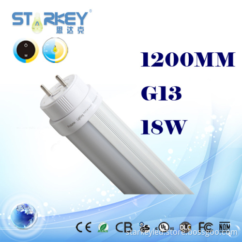 T8 18W 1200mm/1.2m Dimmable LED Tube Light with CE, RoHS
